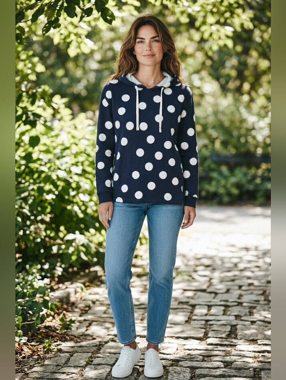Boden Hoodie XS Dotted